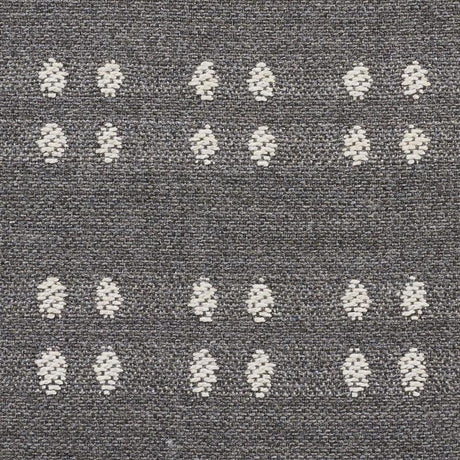 Schumacher Bolsa Indoor/Outdoor Charcoal Fabric