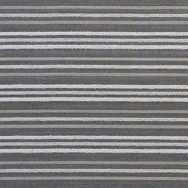 Schumacher Poplar Indoor/Outdoor Gray Fabric