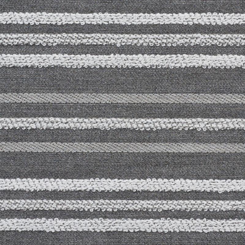 Schumacher Poplar Indoor/Outdoor Gray Fabric