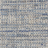 Schumacher Auckland Performance Indigo Fabric