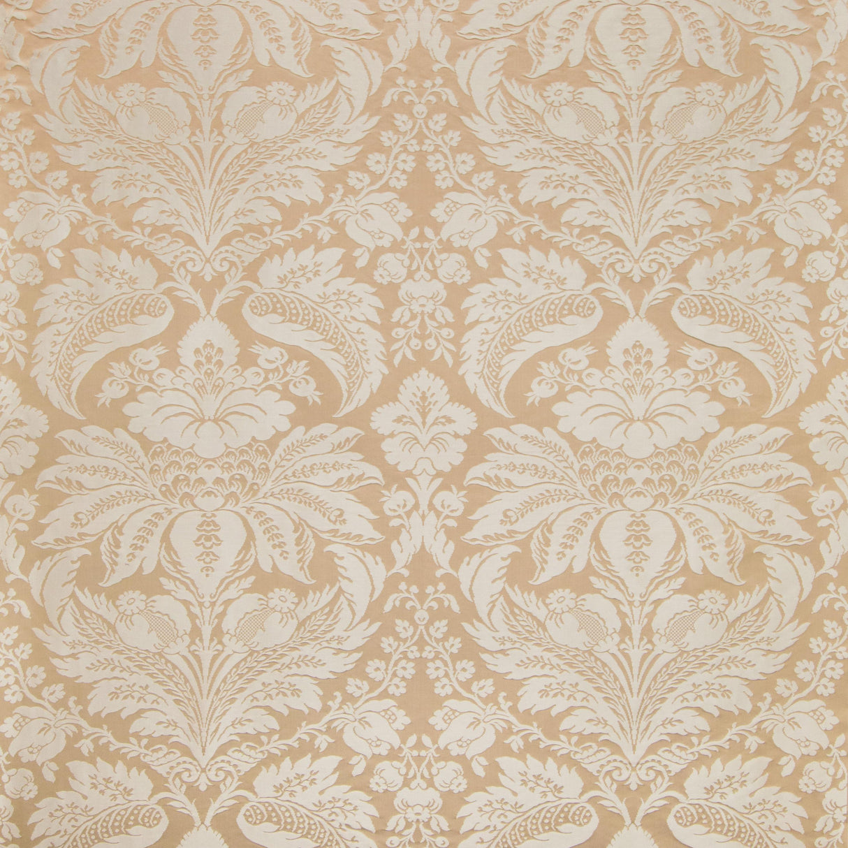 Brunschwig & Fils DAMASK PIERRE SAND Upholstery Fabric