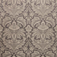 Brunschwig & Fils DAMASK PIERRE CHARCOAL Upholstery Fabric