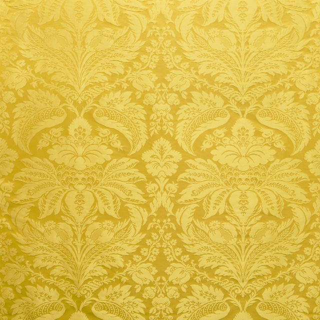 Brunschwig & Fils DAMASK PIERRE CANARY Upholstery Fabric