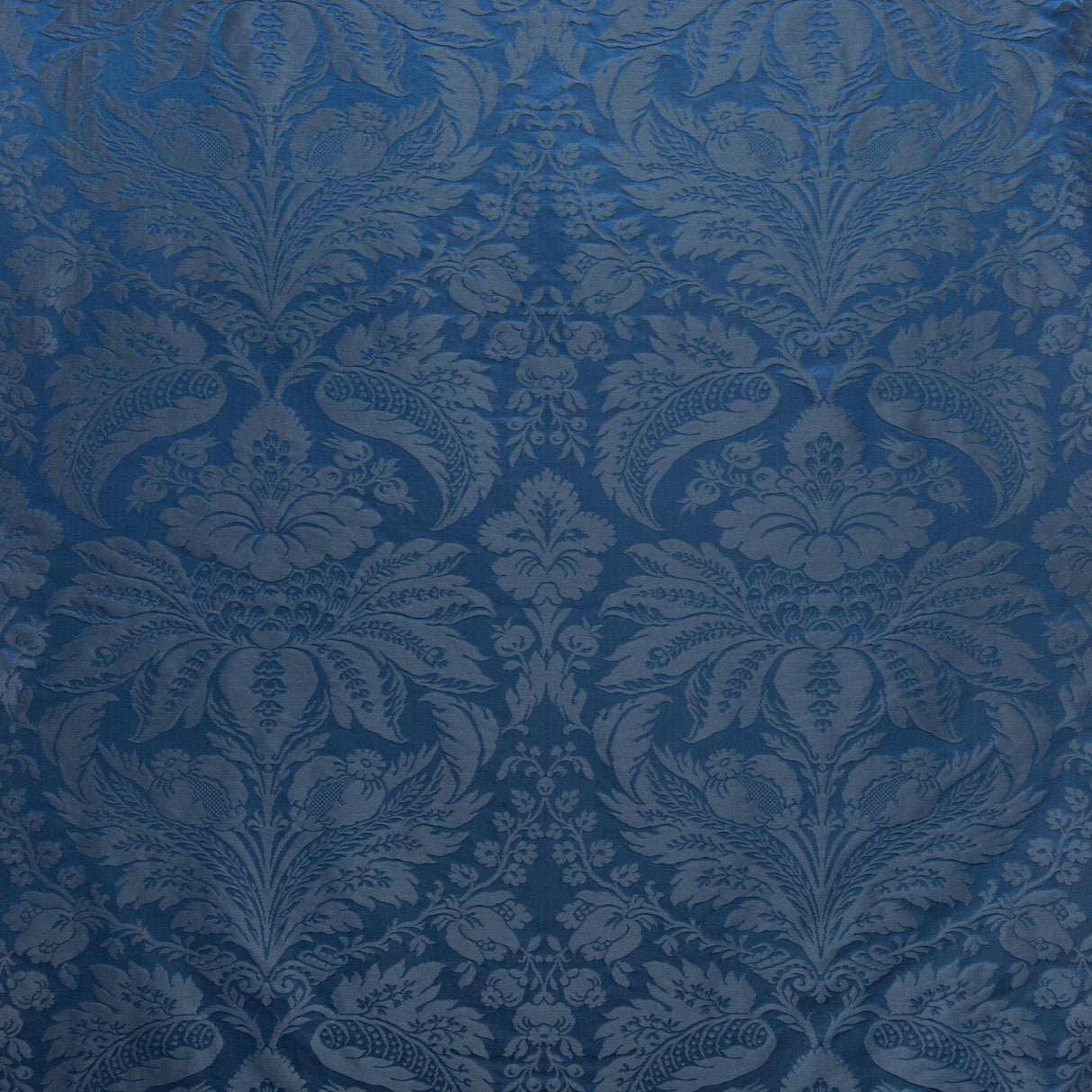 Brunschwig & Fils DAMASK PIERRE OCEAN Upholstery Fabric