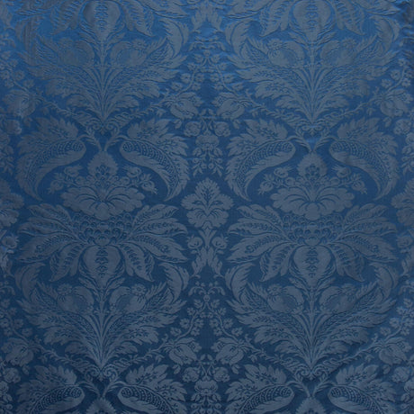 Brunschwig & Fils DAMASK PIERRE OCEAN Upholstery Fabric