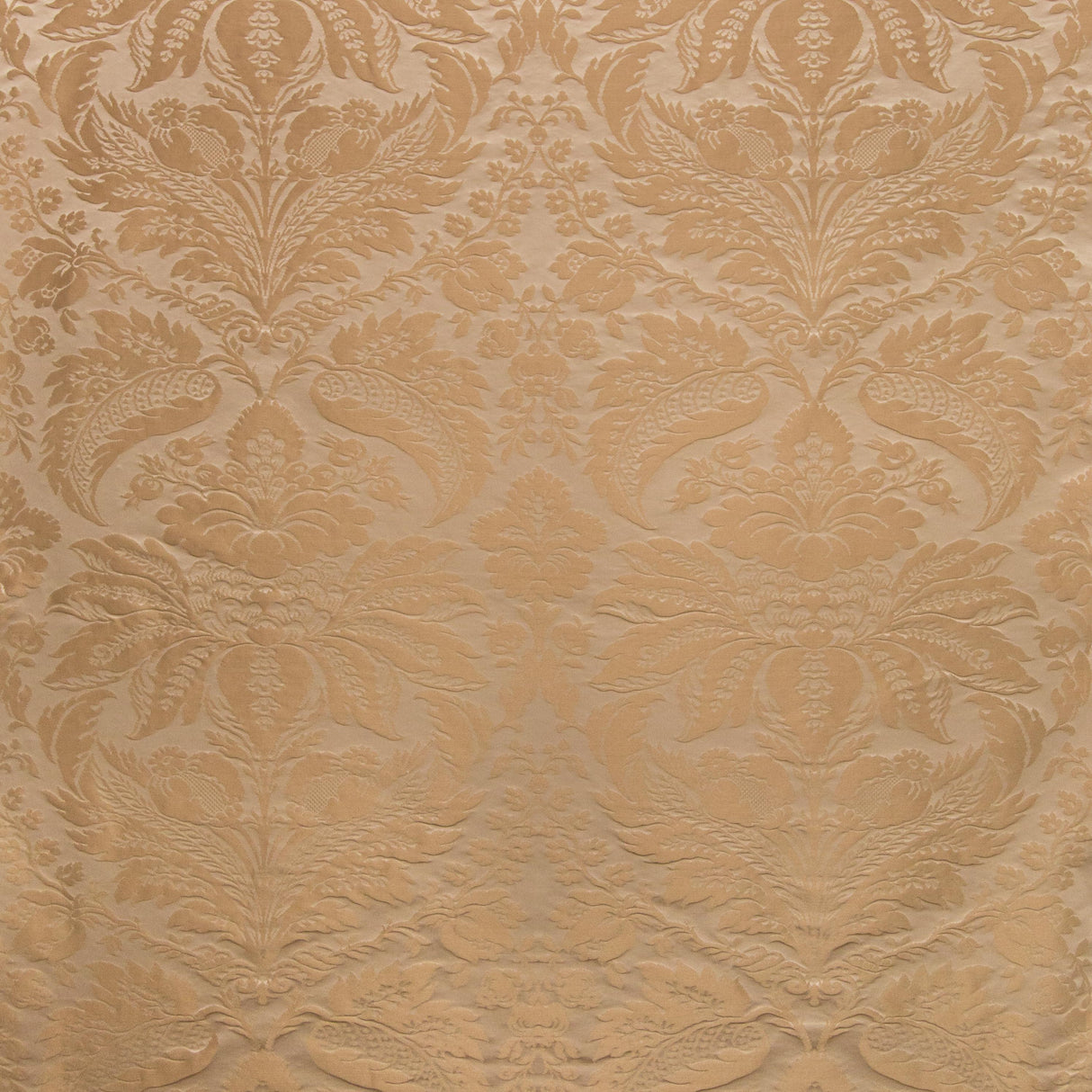 Brunschwig & Fils DAMASK PIERRE CHESTNUT Upholstery Fabric