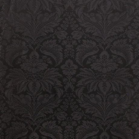 Brunschwig & Fils DAMASK PIERRE BLACK Upholstery Fabric