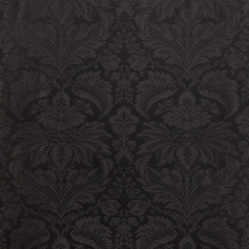 Brunschwig & Fils DAMASK PIERRE BLACK Fabric