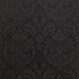 Brunschwig & Fils DAMASK PIERRE BLACK Upholstery Fabric