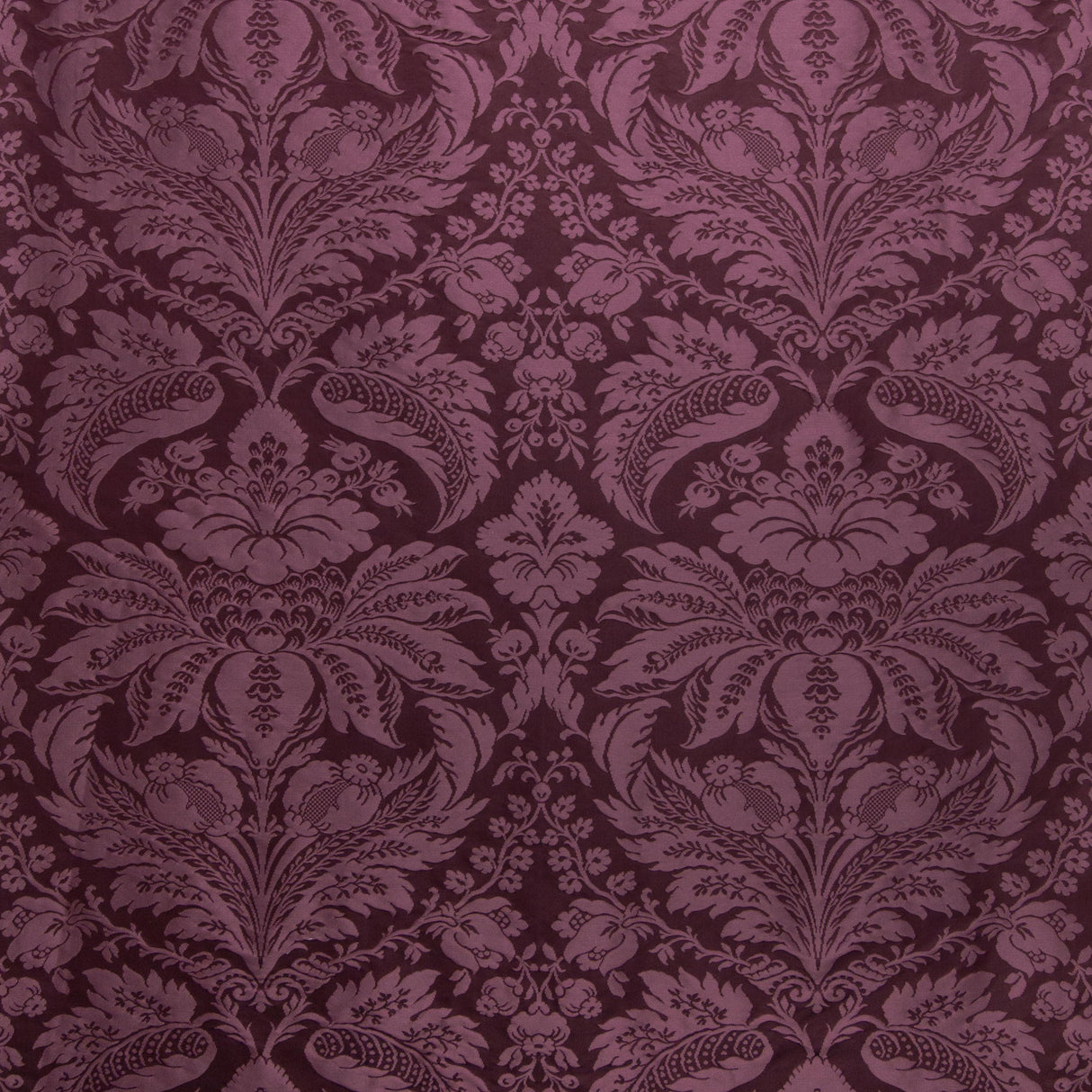 Brunschwig & Fils DAMASK PIERRE EGGPLANT Upholstery Fabric