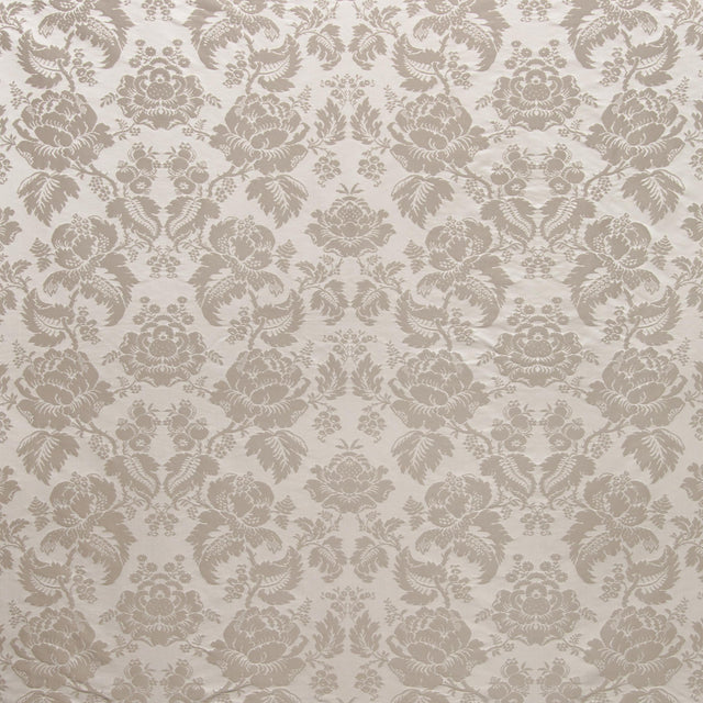 Brunschwig & Fils MOULINS DAMASK GREY Upholstery Fabric