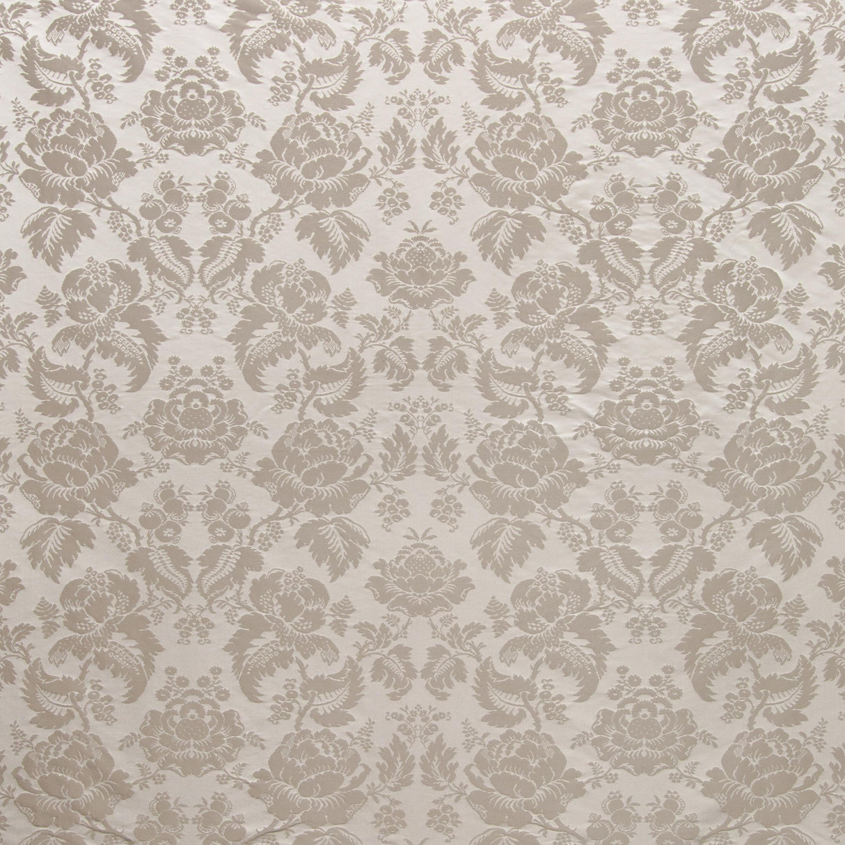 Brunschwig & Fils MOULINS DAMASK GREY Upholstery Fabric