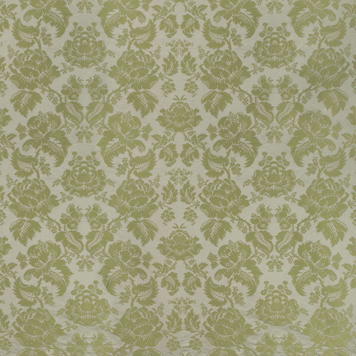 Brunschwig & Fils MOULINS DAMASK LICHEN Upholstery Fabric