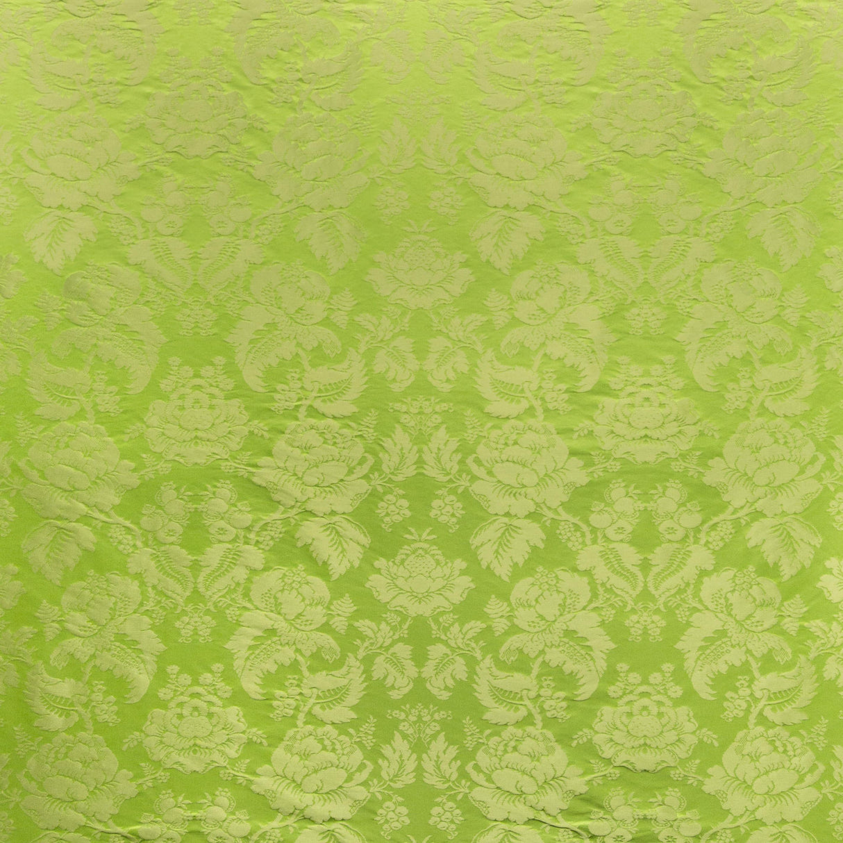 Brunschwig & Fils MOULINS DAMASK GREEN Upholstery Fabric