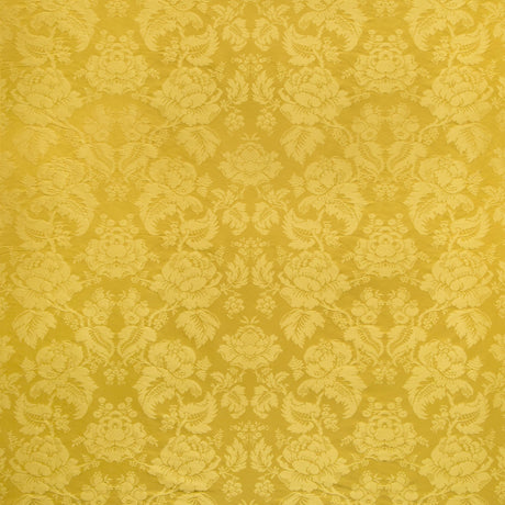 Brunschwig & Fils MOULINS DAMASK CANARY Upholstery Fabric