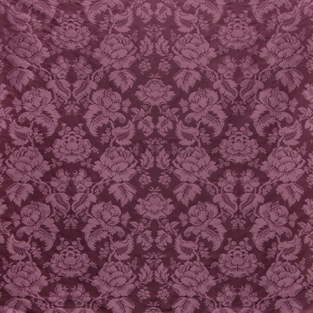 Brunschwig & Fils MOULINS DAMASK EGGPLANT Upholstery Fabric
