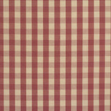 Brunschwig & Fils CARSTEN CHECK ROSE AND CREAM Upholstery Fabric