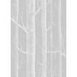 Cole & Son WOODS COT/LIN PRINT SOFT GREY Fabric
