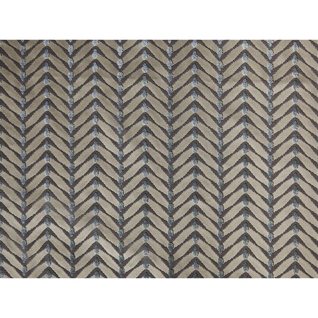 Lee Jofa ZEBRANO BEIGE/AQUA Upholstery Fabric