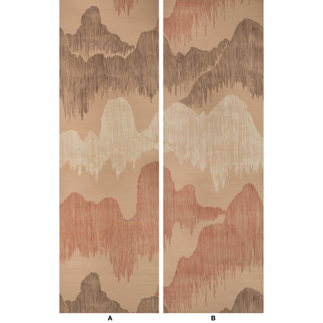 Lee Jofa CASCADIA PAPER BLUSH Wallpaper