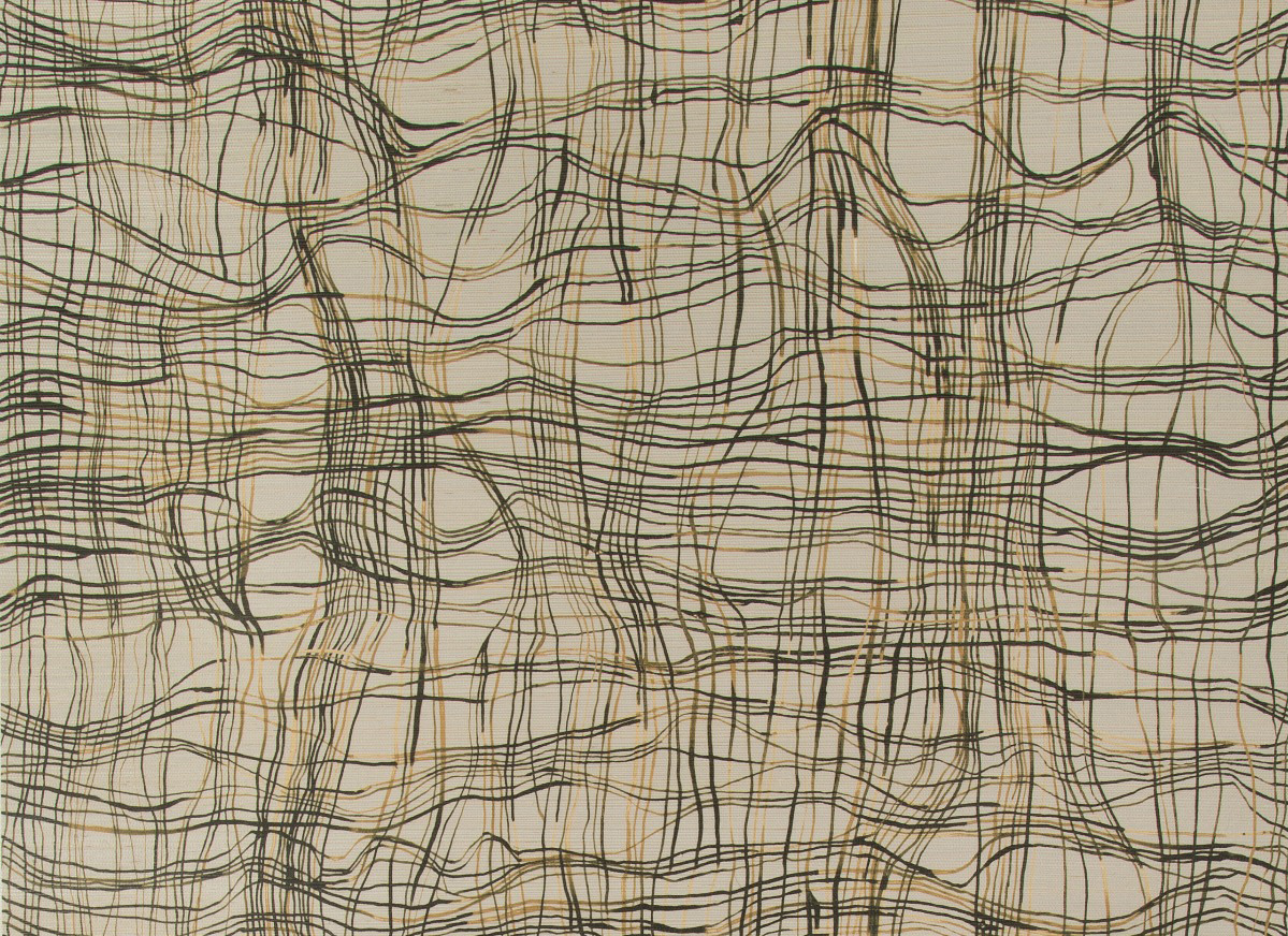Lee Jofa ENTANGLE PAPER CHARRED Wallpaper