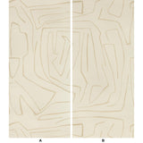 Lee Jofa GRAFFITO II PARCHMENT Wallpaper