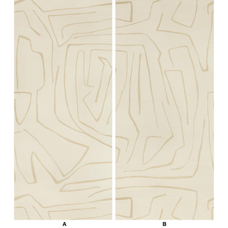 Lee Jofa GRAFFITO II PARCHMENT Wallpaper