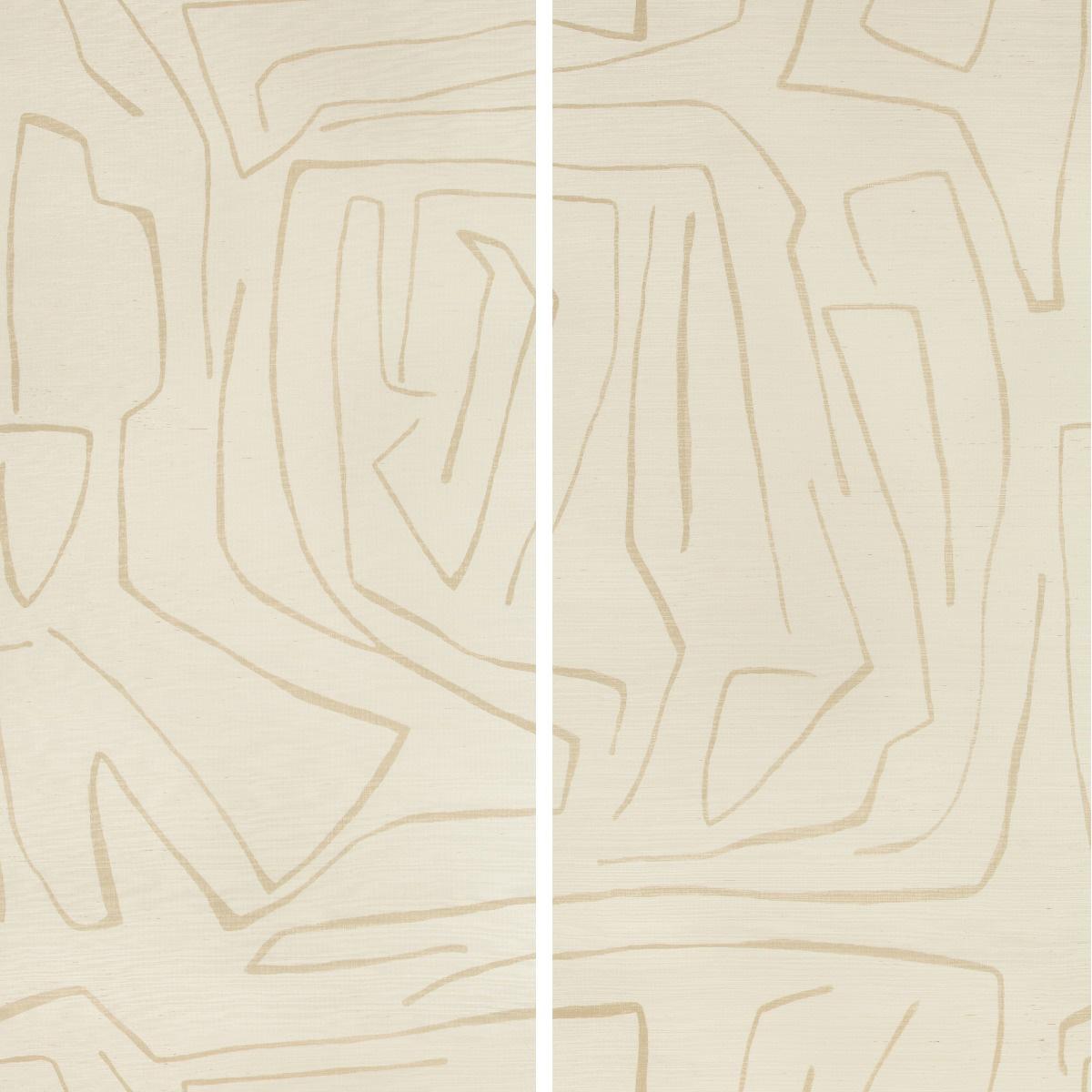 Lee Jofa GRAFFITO II PARCHMENT Wallpaper