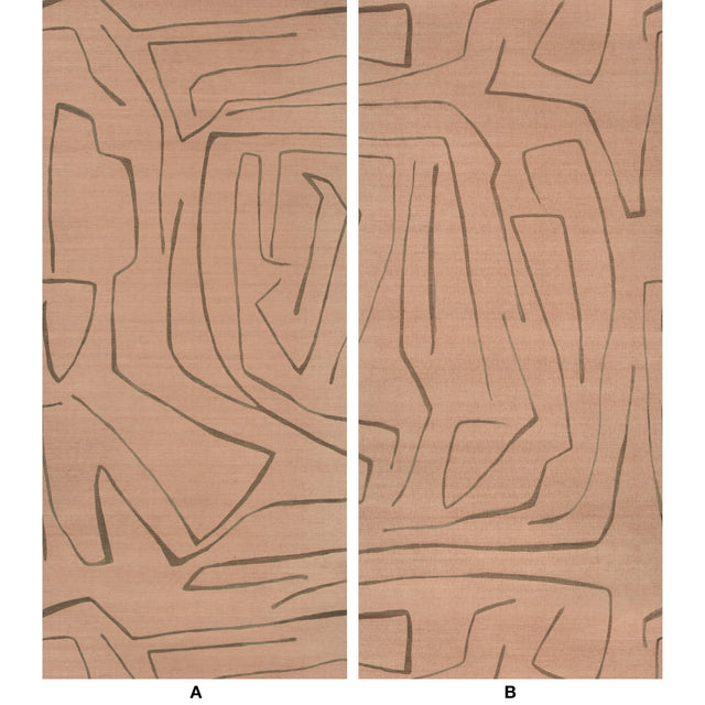 Lee Jofa GRAFFITO II ROSA Wallpaper