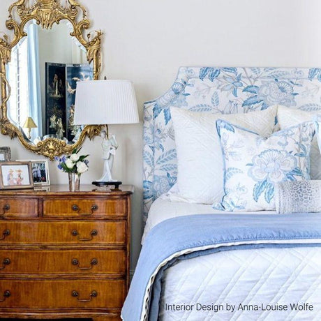 Lee Jofa DAVENPORT PAPER FROST BLUE Wallpaper