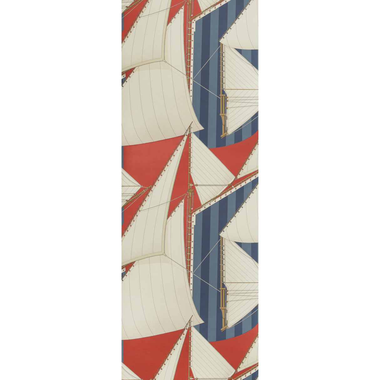 Lee Jofa ST TROPEZ WP RED/BLUE Wallpaper