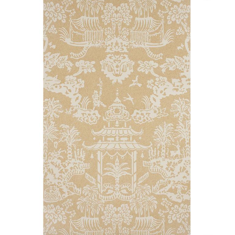 Brunschwig & Fils LHASA PAPER TAN Wallpaper