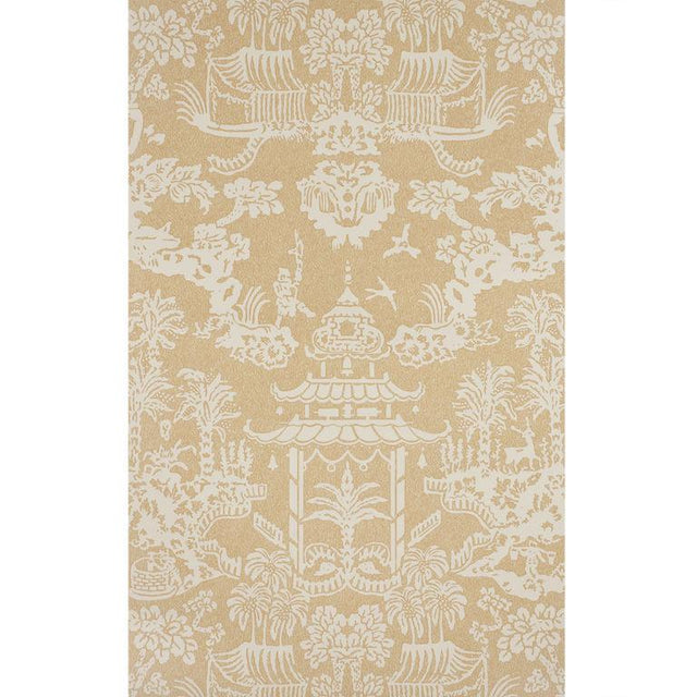 Brunschwig & Fils LHASA PAPER TAN Wallpaper