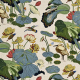 G P & J Baker NYMPHEUS - LINEN STONE/PISTACHIO Fabric