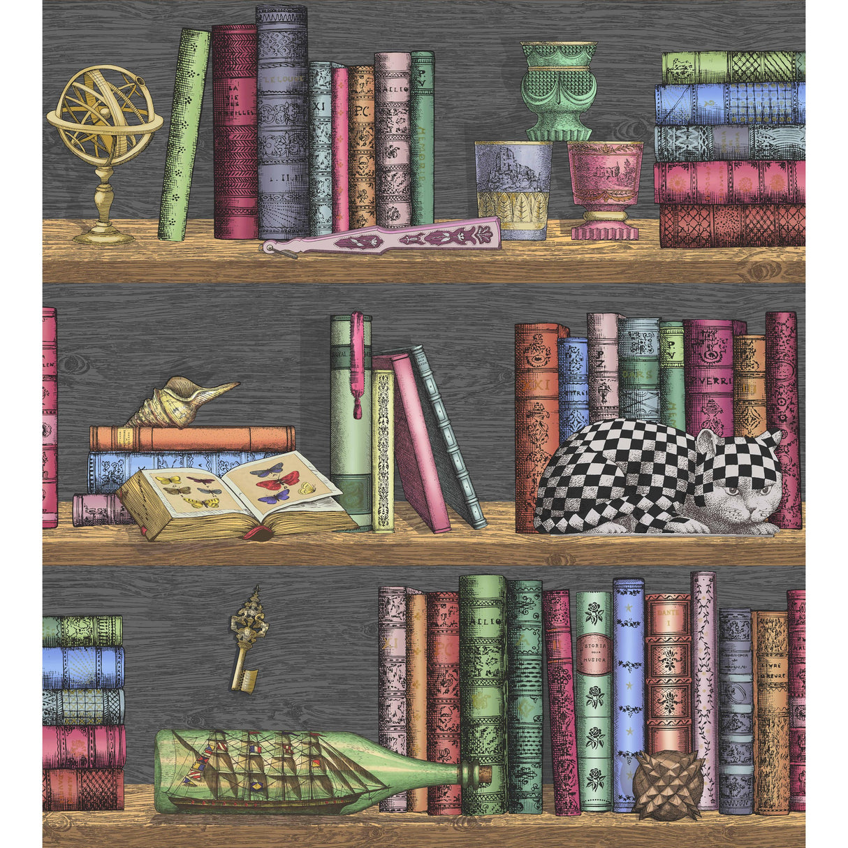 Cole & Son LIBRERIA RICH MULTI Wallpaper