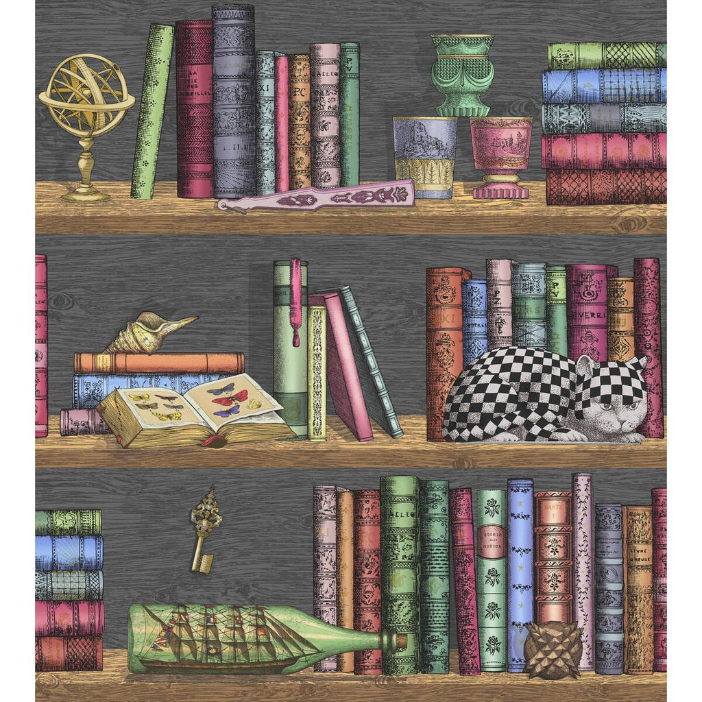 Cole & Son Libreria Rich Multi Wallpaper