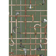 Cole & Son BASTONI FOREST GREEN Wallpaper