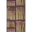 Cole & Son EX LIBRIS GOLD/MAGENTA Wallpaper