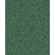 Cole & Son MALACHITE EMERALD/BLACK Wallpaper