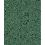 Cole & Son MALACHITE EMERALD/BLACK Wallpaper