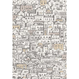 Cole & Son MEDITERRANEA WHITE/GILVER Wallpaper
