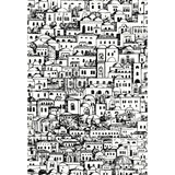 Cole & Son MEDITERRANEA WHITE/BLACK Wallpaper