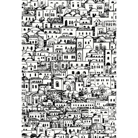 Cole & Son MEDITERRANEA WHITE/BLACK Wallpaper