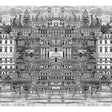 Cole & Son RIFLESSO BLACK/WHITE Wallpaper