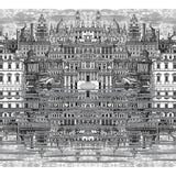 Cole & Son RIFLESSO BLACK/WHITE Wallpaper