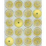 Cole & Son ARANCE LEMON/SEAFOAM Wallpaper