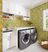 Cole & Son ARANCE LEMON/SEAFOAM Wallpaper