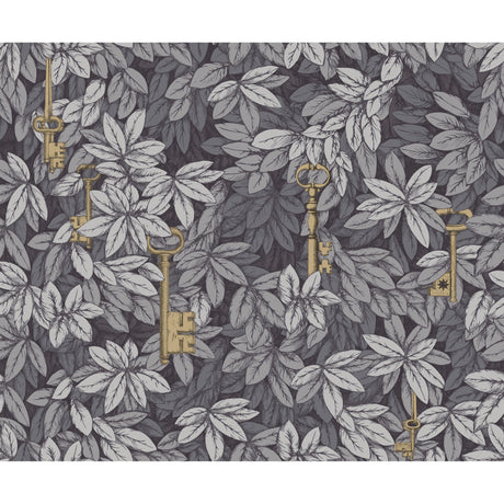 Cole & Son CHIAVI SEGRETE SBLUE/GREY Wallpaper