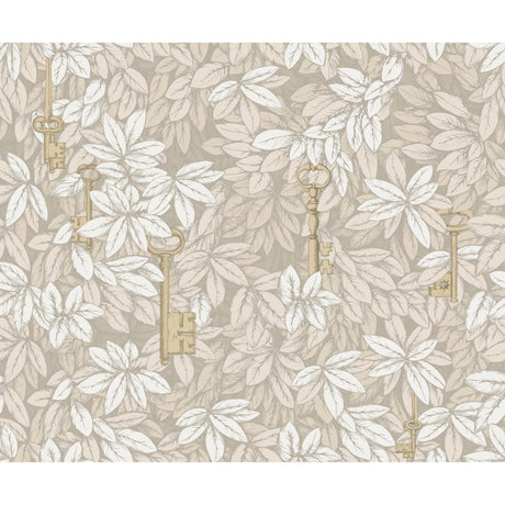 Cole & Son CHIAVI SEGRETE PARCHMENT Wallpaper