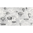 Cole & Son MACCHINE VOLANTI SOOT/SNOW Wallpaper